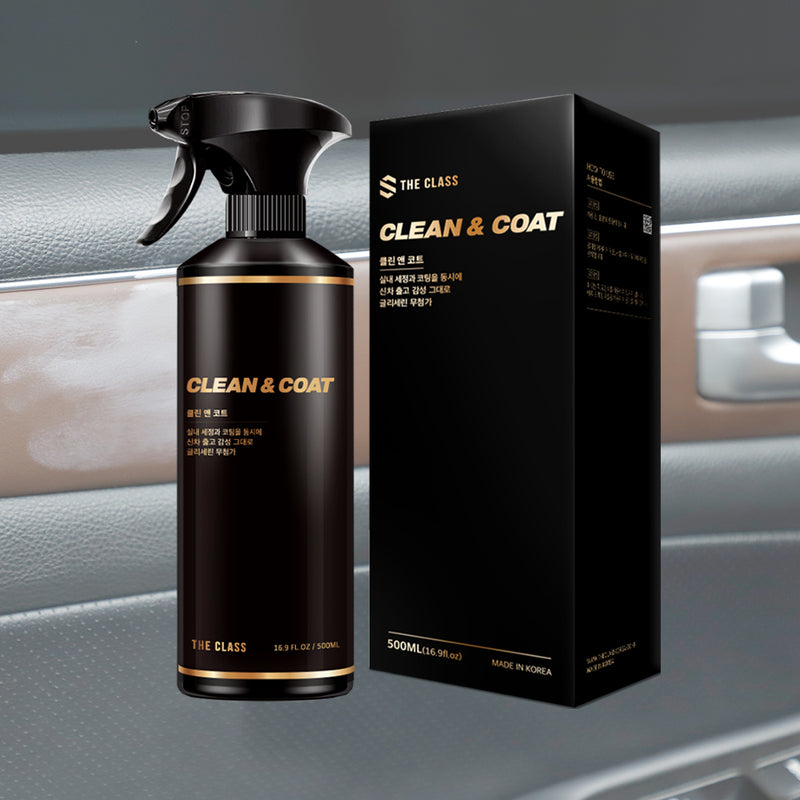 【THE CLASS】クリーン＆コート (車内用クリーナーコーティング剤)  CLEAN&COAT  500ml-1